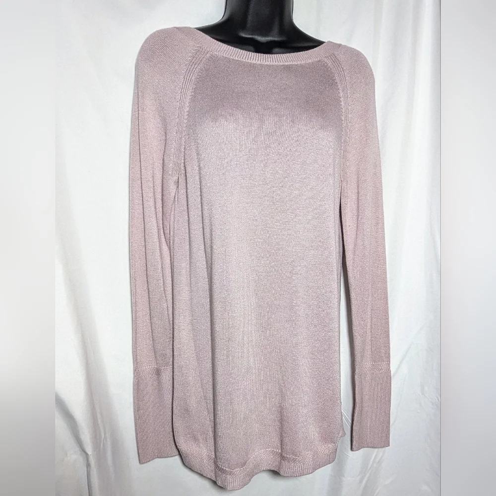 Women's Lululemon‎ Unity Drop Back Sweater Dusty Rose/Light Lavender | Size 4